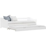  Za krevet na razvlačenje od borovine bijeli 90 x 200 cm | shoptok.hr