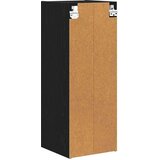 vidaXL viseći ormarić s policom riga crni hrast 30 x 29,5 x 80 cm | shoptok.hr