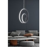Opviq geminorus black-white light black chandelier | ePonuda.com