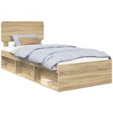  Okvir za krevet Sonoma 90 x 190 cm Čvrsto borovo drvo | shoptok.hr