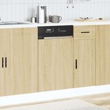 vidaXL Ploča za perilicu posuđa Porto 45x1,5x67 cm konstruirano drvo | shoptok.hr