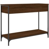  Konzolni stol boja hrasta 100 x 34 5 x 75 cm konstruirano drvo | shoptok.hr