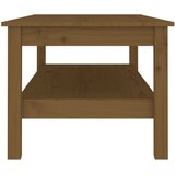  Stolić za kavu boja meda 110x50x40 cm od masivne borovine | shoptok.hr