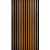  Akustični panel Rjavi hrast (240 x 60 cm, les in umetna masa)