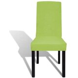 vidaXL Rastezljive navlake za stolice 4 kom Zelena boja | shoptok.hr
