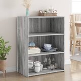 vidaXL Komoda siva sonoma 70x41x93 cm inženirski les Cene