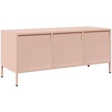 vidaXL TV omarica roza 101,5x39x43,5 cm hladno valjano jeklo | Shoptok.si