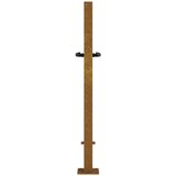  Vrtna vrata 105 x 80 cm od čelika COR-TEN s uzorkom trave | shoptok.hr