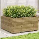 vidaXL Vrtno cvetlično korito 100x100x49,5 cm impregnirana borovina Cene