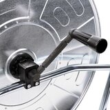 Kolica za kolut za crijevo od 80 m 3/4 " čelični | shoptok.hr