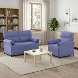  Set sofe 2 kom. Traper plava Tkanina | shoptok.hr