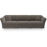 Cosmopolitan Design Smeđa baršunasti sofa 292 cm Tokyo –