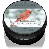 Country Candle First Fallen Snow čajna svijeća 42 g