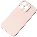 Silikonski ovitek z MagSafe za iPhone 15 Pro Silicone Case roza, (21522398)