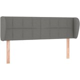 The Living Store vzglavje z ušesi temno sivo 147x23x78/88 cm blago - vzglavje, (21418727) | Shoptok.si