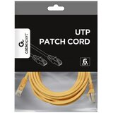 Gembird PP6U-3M/Y Mrezni kabl, CAT6 UTP Patch cord 3m yellow | Eponuda.com