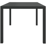  7-dijelni vrtni blagovaonski set sivi od poliratana Siva Dužina stola 150 cm | Shoptok.si