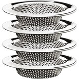 INF Čep cedila za odtok pomivalnega korita, 4 paketi - Zunanji premer 11,2 cm, (21277853) | Shoptok.si