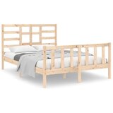 vidaXL Posteljni okvir iz trdnega lesa 120x190 cm, (20684754) Cene