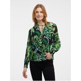 Orsay Green Ladies Patterned Blouse - Women | shoptok.hr