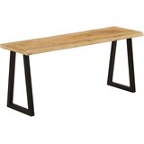  Klupa sa živim rubom 105 cm od masivnog drva manga | shoptok.hr