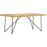  Blagovaonski stol od masivnog drva manga 180 x 90 x 76 cm | shoptok.hr