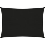 vidaXL Senčno jadro 160 g/m² črno 2,5x3,5 m HDPE Cene