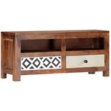 TV ormarić 90 x 30 x 40 cm od masivnog drva akacije | shoptok.hr