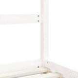  Okvir za dječji krevet bijeli 90 x 200 cm od masivne borovine | shoptok.hr