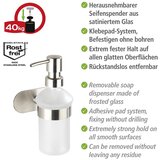 Wenko Zidna posuda za sapiun srebrna Orea | shoptok.hr