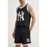 47 Brand Kratke hlače MLB New York Yankees moške, črna barva, BB017PMBSEY617750JK