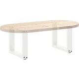  Noge za klub stolić U-oblik 2 kom Bijele 40 x (30-31) cm Čelik | Eponuda.com