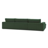 Bobochic Paris Tamno zelena kutna garnitura od samta (u obliku slova "U") Leonard – | shoptok.hr