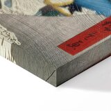  Slika - Utagawa Hiroshige – Drum bridge and Setting Sun Hill at Meguro 40x60 Premium Print | shoptok.hr