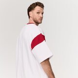 GymBeam Premium Heavyweight Varsity T-Shirt White XL | Eponuda.com