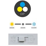  ecolite LED-IN01R-UGR/CCT/24W - led ugradna stropna svetiljka LED/24W/230V bela | Eponuda.com