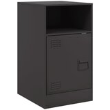 Maison Chic Nočna omarica - Nočna miza črna 34,5x39x62 cm jeklo, (21688551) Cene