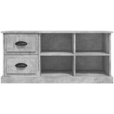 TV ormarić boja betona 102x35,5x47,5 cm konstruirano drvo | shoptok.hr