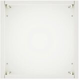  Vrtna saksija 2 kom. Bijela 20 x 20 x 50 cm Čelična vrata - Bijela 20 x 20 x 50 cm 2 | shoptok.hr