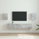 TV zidni ormar 2 pcs Beton 30 x 31 x 40 cm Konstruirano drvo | shoptok.hr