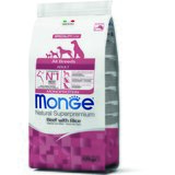 Monge suva hrana za odrasle pse svih rasa, monoprotein, govedina i pirinač, 2.5kg | ePonuda.com