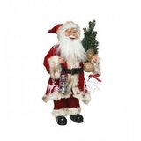 novogodišnja figura deda mraz/ crveni 60cm