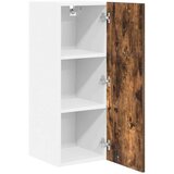 Viseći ormarić Riga Dimljeni hrast i bijela 30 x 31 x 80 cm | shoptok.hr