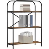  Polica Dimljeni hrast 80 x 30 x 109 cm Konstruirano drvo | shoptok.hr