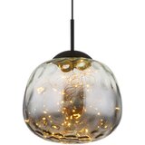 Globo LED viseća svjetiljka Firefly (8 W, Ø x V: 20 x 120 cm, Crna, Topla bijela) | shoptok.hr