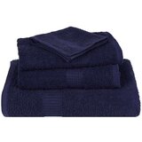 vidaXL 8-dijelni set ručnika modri 360 gsm 100 % pamuk | shoptok.hr
