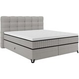 Premium Living Postelja Boxspring Carmen C, Siva, 160x200 | Shoptok.si