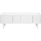 Bela TV omarica 160x55x45 cm Bera –