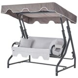 Hanah home morus 3 Multicolor Garden Double Swing Chair cene