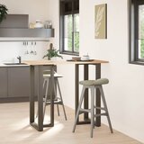  Noge za barski stol T-oblika 2 kom Crne 60x35x(110-111) cm Čelik | Eponuda.com